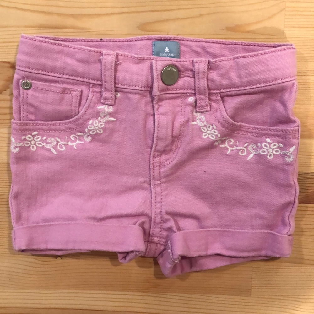Gap Purple Denim Shorts